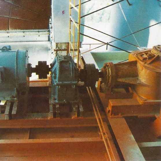 Sturtevant Whirlwind Centrifugal Air Classifier Drive system